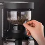 Krups KM 8508 Doppel-Automat Kombiautomat Kaffee/Tee Duothek Plus Schwarz