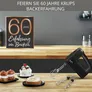Krups F60858 3Mix 7000 Handmixer  60 Jahre Edition 500 Watt schwarz