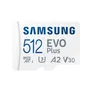 Samsung Evo Plus (2024) 512 GB microSDXC Speicherkarte (160 MB/s, Class 10, U3)