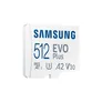 Samsung Evo Plus (2024) 512 GB microSDXC Speicherkarte (160 MB/s, Class 10, U3)