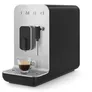 SMEG BCC12BLMEU Kompakt-Kaffeevollautomat mit Dampffunktion Schwarz-Matt
