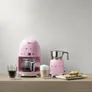 SMEG DCF02PKEU 50s Style Filterkaffeemaschine Cadillac Pink