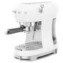 SMEG ECF02WHEU 50s Style Espresso-Kaffemaschine Weiß