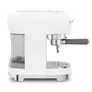 SMEG ECF02WHEU 50s Style Espresso-Kaffemaschine Weiß