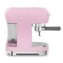 SMEG ECF02PKEU 50s Style Espresso-Kaffemaschine Cadillac Pink