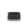 SMEG TSF01BLMEU 50s Style Toaster Matt-Schwarz