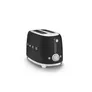 SMEG TSF01BLMEU 50s Style Toaster Matt-Schwarz