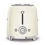 SMEG TSF02CREU 50s Style 4 Scheiben Langschlitz Toaster Creme