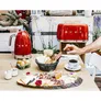 SMEG TSF02RDEU 50s Style 4 Scheiben Langschlitz Toaster Rot