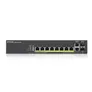 ZyXEL GS2220-10HP 8-Port + 2x SFP/Rj45 Gigabit L2 managed PoE+ Switch, 180W