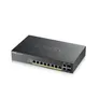 ZyXEL GS2220-10HP 8-Port + 2x SFP/Rj45 Gigabit L2 managed PoE+ Switch, 180W