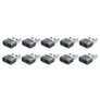 Good Connections Adapter USB 2.0 Stecker A an USB-C Buchse 10 Stk. Alu grau