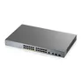 ZyXEL GS1350-26HP Gigabit Smart Switch, 24x RJ-45, 2x RJ-45/SFP, PoLRE/PoE+