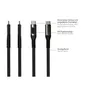 Good Connections USB 2.0 Lade- und Datenkabel (100W) mit Digitalanzeige USB-C 1m