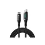 Good Connections USB 2.0 Lade- und Datenkabel (100W) mit Digitalanzeige USB-C 1m