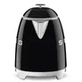 SMEG KLF05BLEU 50s Style Mini-Wasserkocher Schwarz