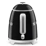 SMEG KLF05BLEU 50s Style Mini-Wasserkocher Schwarz