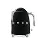 SMEG KLF03BLEU 50s Style Wasserkocher Schwarz