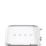 SMEG TSF02WHEU 50s Style 4 Scheiben Langschlitz Toaster Weiß