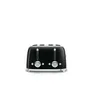SMEG TSF03BLEU 50s Style 4 Scheiben Toaster Schwarz