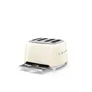 SMEG TSF03CREU 50s Style 4 Scheiben Toaster Creme