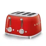 SMEG TSF03RDEU 50s Style 4 Scheiben Toaster Rot