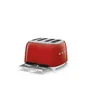 SMEG TSF03RDEU 50s Style 4 Scheiben Toaster Rot
