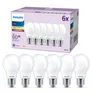 Philips LED Classic Normallampe mit 60W, E27 Sockel, Warmwhite (2700K) 6er Pack