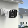 Foscam V5EP 5 MP Outdoor Überwachungskamera weiß