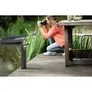 Philips Outdoor Ultra-Efficient Bustan Sockelleuchte 3.8W, 2700 Kelvin anthrazit