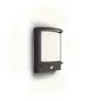 Philips Outdoor Ultra-Efficient Samondra Wandleuchte 3.8W Bewegungssensor anthra