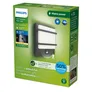 Philips Outdoor Ultra-Efficient Petronia Wandleuchte 3.8W Bewegungssensor anthra