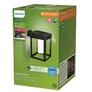 Philips Outdoor Ultra-Efficient Solar Camill Wandleuchte 1.4W eckig matt schwarz