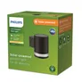 Philips Outdoor Solar Fyce Wandleuchte 1.5W Tageslichtsensor 2700 Kelvin schwarz