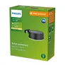 Philips Outdoor Solar Vynce Wandleuchte 1.5W, Tageslichtsensor, rund, schwarz