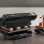 Tefal GC7178 OptiGrill+ erneuerte Kochstufenanzeige, 6 Automatikprogramme, inkl. Rezeptbuch