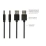Good Connections USB-A auf Lightning Kabel St./St. MFI 18W 0,5m schwarz