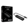 Conceptronic HUBBIES06B 4-Port-USB 3.0-Hub und OTG-Adapter für USB-C