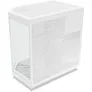 HYTE Y70 Zweikammer ATX Midi Tower Gaming Gehäuse Schneeweiß mit Glasfenster