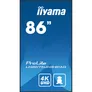 iiyama ProLite LH8675UHS-B1AG 217cm (85.6") 4K UHD Signage Monitor HDMI/DP