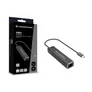 Conceptronic ABBY13B Gigabit Ethernet USB 3.2 Gen 1 Adapter mit USB-Hub, GbE, US