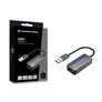 Conceptronic ABBY12G Gigabit Ethernet USB 3.0 Adapter mit USB-Hub, GbE