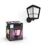 Philips Hue White and Color Ambiance Econic Outdoor stehende Wandleuchte schwarz