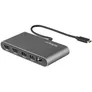 StarTech.com Dual-Monitor Thunderbolt Mini-Dock, 4K 60Hz HDMI, Gigabit-Ethernet, 1x USB 5Gbps, 1x USB 2.0