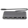 StarTech.com Dual-Monitor Thunderbolt Mini-Dock, 4K 60Hz HDMI, Gigabit-Ethernet, 1x USB 5Gbps, 1x USB 2.0