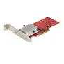 StarTech.com Dual M.2 PCIe SSD Adapter Karte x8/x16 Dual NVMe oder AHCI M.2 SSD