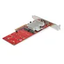 StarTech.com Dual M.2 PCIe SSD Adapter Karte x8/x16 Dual NVMe oder AHCI M.2 SSD