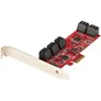 StarTech.com PCIe SATA Controller Karte 10 Port SATA 3, ASM1062 Non-RAID Chipsatz, PCI Express