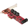 StarTech.com PCIe SATA Controller Karte 10 Port SATA 3, ASM1062 Non-RAID Chipsatz, PCI Express