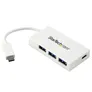 StarTech.com 4-Port USB-C Hub USB 3.2 Gen 1 (5Gbps), 1x USB-C, 3x USB-A